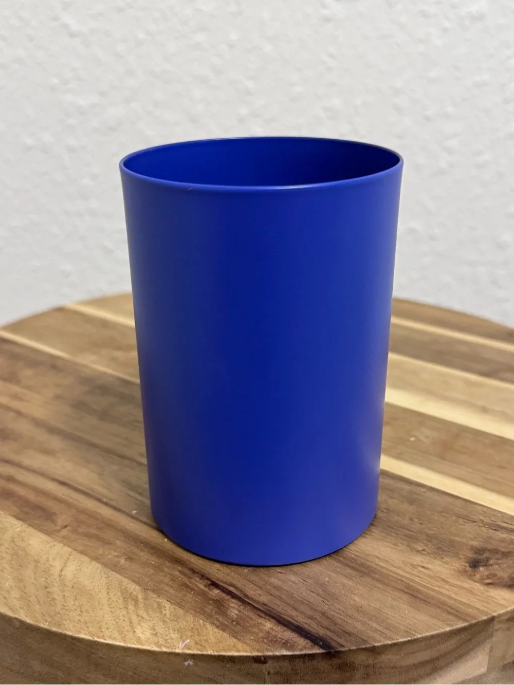 NWT NOTEM Studio Lola Blue Steel Pencil Cup Desk Organizer Anthropologie